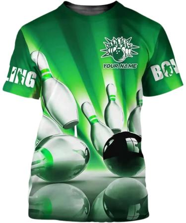 Customized 3D Bowling Shirts for Team | Personalized Bowling Shirts for Men and Women | Bowling Shirts Gift | BLM3 - Buy Online on GoSupps.com