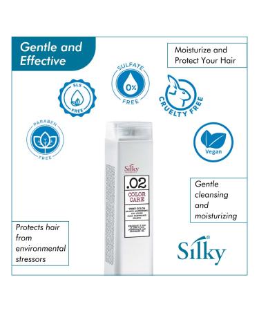 Organic Color Care Shampoo - .02 Color Treated Hair Shampoo for Vibrant Color Maintenance | 250ml/8.45oz - International Shipping Available - Buy Online on GoSupps.com
