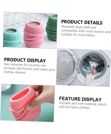 Ipetboom 6 Pcs Washing Machine Laundry Ball Washers Dryer Detergent Washer Soap Ball Fabric Softener Dispenser Washing Machine Soap Washing Machine Washing Ball Washing Balls Washer Ball 7x4.5x4.5cmx2pcs Random Colorx2pcs - Buy Online on GoSupps.com
