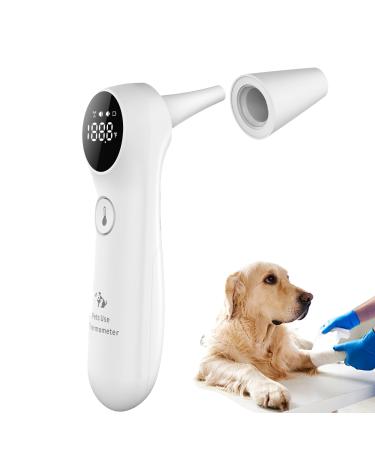 Dog Ear Temperature Monitor Pet Infrared Thermometer Only for Pets Measure in 1 Second with Mute Function C/F Switchable - Buy Online on GoSupps.com