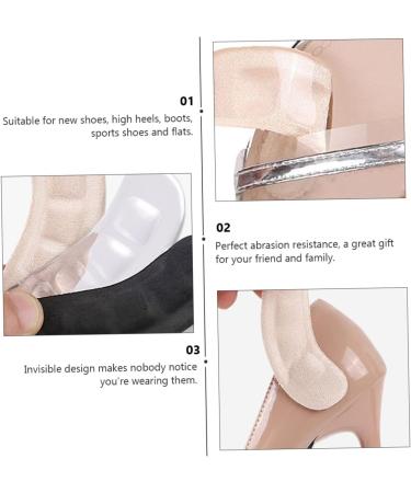 FOMIYES 12 Pairs Non-Slip Heel Insoles & Metatarsal Pads - Cushioned Forefoot Inserts for High Heel Comfort & Grip - Breathable Sole Stickers for Kids & Adults - Buy Online on GoSupps.com