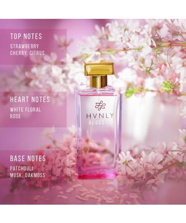 HVNLY Blossom Eau De Parfum For Women | Long Lasting Premium Floral Perfume With Notes Of Bergamot Pink Peppercorn Patchouli | Best For Office Wear Day Wear | 1 oz (Pack of 1) Blossom 1.01 Fl Oz (Pack of 1) - Buy Online on GoSupps.com