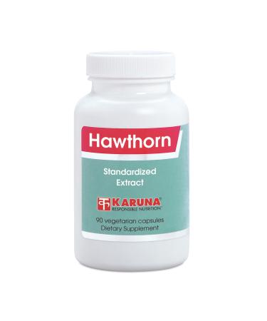 Karuna Hawthorn 300mg 90 Vegetarian Capsules