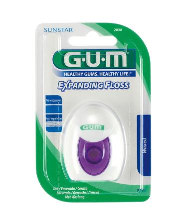 GUM Expanding Floss-30m 1 Count (Pack of 1)