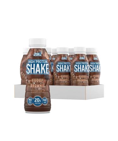 Applied Nutrition Ready To Drink High Protein Shake Fudge Brownie 8X330ml
