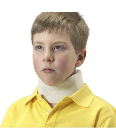 OTC Kidsline Cervical Collar Soft Foam Neck Brace White Infant