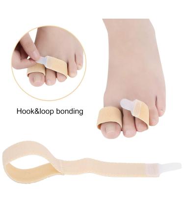 6 Pack Toe Wraps Easy Wear Padded Bandages for Broken & Hammer Toes | International Shipping - Buy Online on GoSupps.com