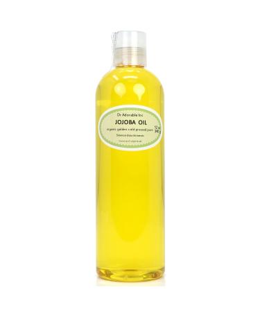 Jojoba Oil Golden Organic 100% Pure 12 Oz