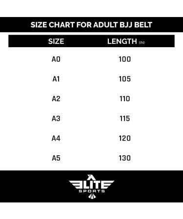 Elite Sports BJJ Belt A3 Brown - Premium Brazilian Jiu Jitsu Belts - Buy Online on GoSupps.com