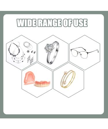  GOMETY Ultrasonic Cleaner 49000Hz with UV Light 340ml Ultrasonic Cleaner 4 Cleaning Modes for Gutter Dentures Retention Aligner - Buy Online on GoSupps.com