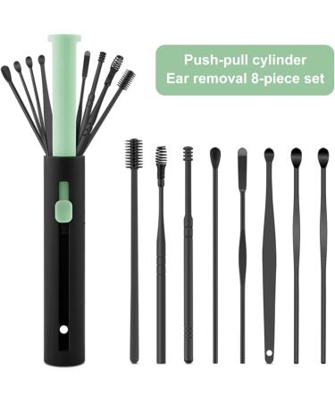 Grebest Stainless Steel Ear Wax Removal Tool Set - Anti-Rust, Home Use Green - Buy Online on GoSupps.com