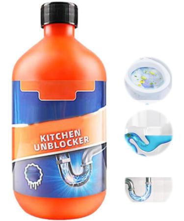 Pipeline Dredging Agent Drain Clog Remover Agent Sewer Sink Cleaning Unblocker Drain Clog Remover Agent for Kitchen Toilet Pipeline Sink Cleaning