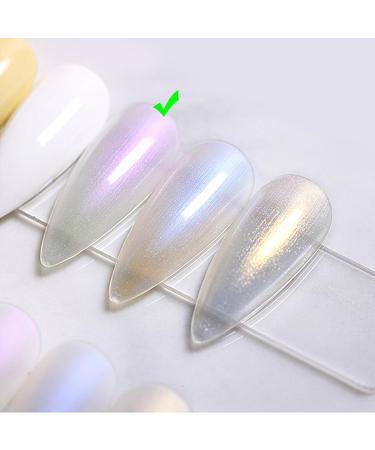 Pink Pearl Nail Polish - Shimmer Mermaid Nail Polish - Pearlescent Shell Pearl Pink Nail Polish - Polarized Glitter Nail Polish Quick Dry Long-Lasting Breathable Nail Varnish - No UV Needed - Buy Online on GoSupps.com