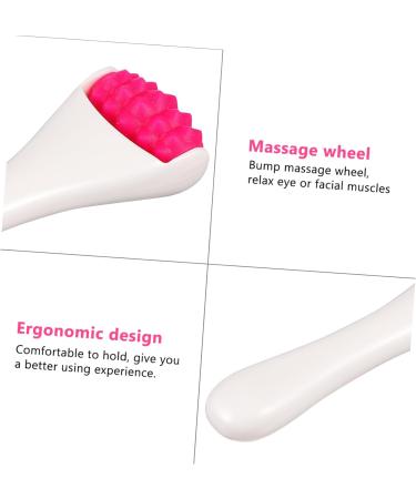 DOITOOL 1pc Facial Roller White Ball Pp Beauty Instrument 8X2.5cm White - Buy Online on GoSupps.com