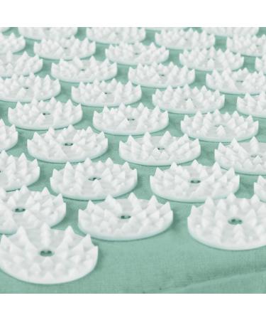 Maxxmee Acupressure Set | Acupressure Mat & Pillow with Carrying Bag | Soothing Relaxation in Green - Buy Online on GoSupps.com