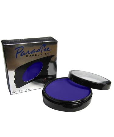 Mehron Paradise Make-up AQ Pro Size |Perfect for stage and screen demonstrations special effects cosplay and Halloween |Water-activated facial and body colors 40 g violet
