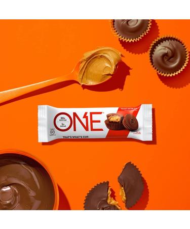 One Bar Peanut Butter Cup - 12 Pack (2.12 oz Each) | Protein Snack - Buy Online on GoSupps.com