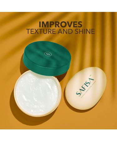 SAFISA Hair Mask for Dry Damaged Hair and Growth - Deep Conditioner with Detangling Brush - 8.5 Oz - Buy Online on GoSupps.com
