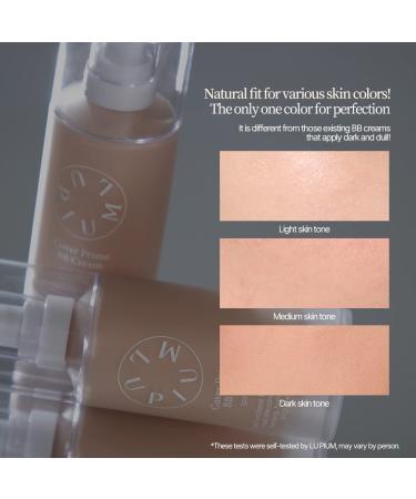 LU'PIUM Cover Prime BB Cream | Conceals Blemishes & Dark Circles | Natural Skin Tone | Lightweight Hydrating Formula | Silky Finish | 1.69 Fl Oz - Buy Online on GoSupps.com