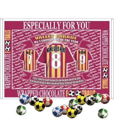Bradford City Football Shirt Personalised Gift Boxed Sweets - Buy Online on GoSupps.com
