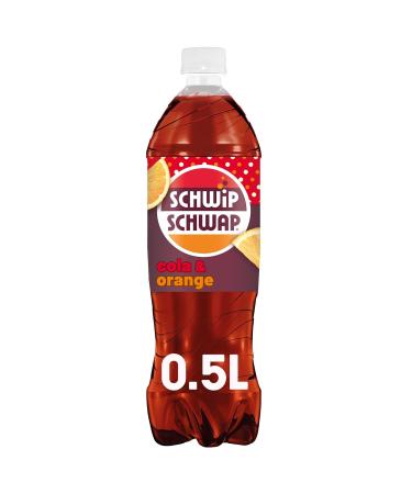 Buy Wiping Swap: Original Caffeinated Cola Refresher Drink with Orange (6 x 0.5L) | Eco-Friendly 100% Recycled Bottles | International Shipping Available - Buy Online on GoSupps.com