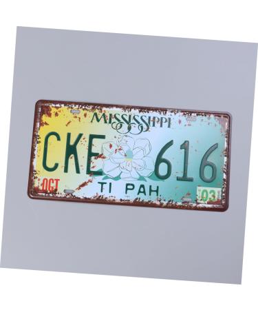 ABOOFAN Emblems Family Wall Decor The Office Decor Friend Iron Painting The Sign Vintage License Plate - Buy Online on GoSupps.com