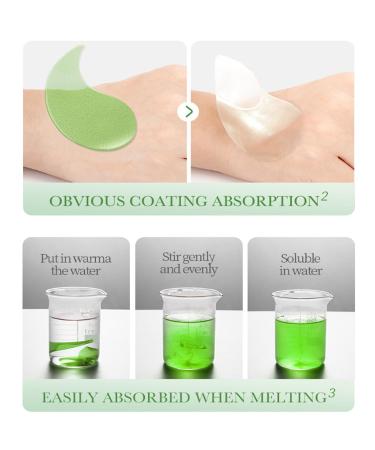 Aloe Vera Eye Masks - 60 PCS Under Eye Patches for Puffy Eyes & Dark Circles - Hydrating Gel Pads to Reduce Wrinkles & Improve Skin Firmness - Buy Online on GoSupps.com