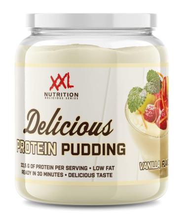 XXL Nutrition XXL Nutrition - Delicious Protein Pudding - 22g Protein - Snack & Dessert High in Protein - Variety Flavors - Vanilla - 440g