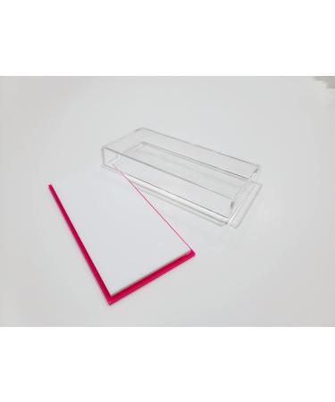 Acrylic Lash Tile Storage Box With Cover - Washable and Reusable - Perfect for Classic Volume and Mega Volume Lashes - Buy Online on GoSupps.com