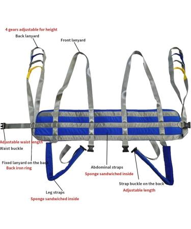 Patient Lift Sling Standing Walking Sling Full Body Strap Belt Supports Leg Trainers Rehabilitation Aid Gait Training Device Can Hold 350 Pounds(Medium) - Buy Online on GoSupps.com
