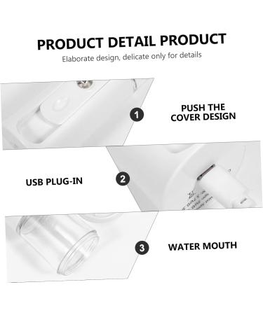 Baluue 2 Sets Hydrating Instrument Portable Hand Held Sprayer Portable Steamer Handheld Abs White - Buy Online on GoSupps.com
