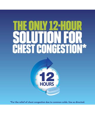 Mucinex Chest Congestion Guaifenesin 600 mg Tablets Expectorant (Cough Medicine) 20 Count - Buy Online on GoSupps.com