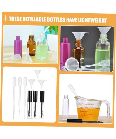 IWOWHERO 9 Set Empty Mascara Bottle Eyelash Cream Tube Mascara Bottles Empty Lip Balm Bottles Transparent Abs - Buy Online on GoSupps.com