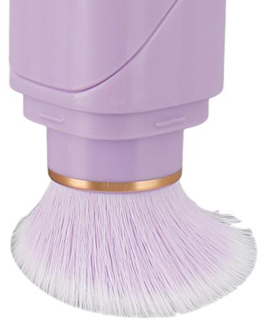 Portable Makeup Brush Ergonomic Strong Grip Anti-deformation Retractable Double Head Powder Brush for Home Use (Purple) - Buy Online on GoSupps.com