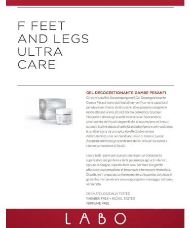 Buy LABO Fillerina F-Feet and Legs Extreme Love Gel - 150ml | Best International Shipping - Buy Online on GoSupps.com