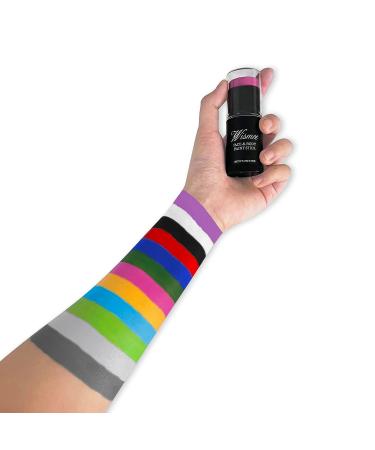 Wismee Pink Face Paint Stick 0.75oz - Non-Toxic Oil-Based Body Makeup Crayon for Halloween SFX #6 Pink - Buy Online on GoSupps.com