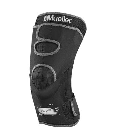 Mueller Sports Medicine 54113 HG80 Knee Brace - Black Large | International Shipping Available - Buy Online on GoSupps.com