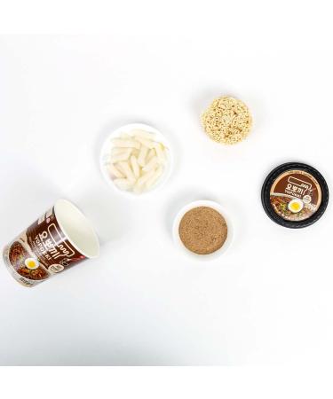 Yopokki Jjajang Rabokki Cup - 2 Packets of Jjajang Ramen Noodles with Rice Cakes - Buy Online on GoSupps.com
