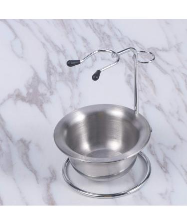 Milist Shaving Stand Set Soap Bowl & Brush Holder for Manual Razors | Perfect for All Razor Types - International Shipping - Buy Online on GoSupps.com