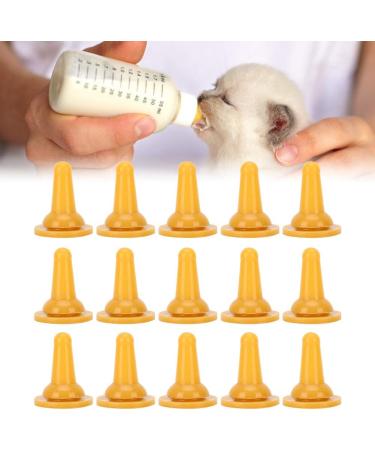 15pcs Cikonielf Pet Bottle Nipples - Replacement for Puppies Kittens & Small Animals - Ideal Milk Feeding Bottles - Buy Online on GoSupps.com