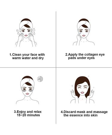 Reengull Pink Collagen Eye Mask - 30 Pairs Crystal Gold Under Eye Patches for Puffy Eyes and Dark Circles - Reduce Wrinkles and Fine Lines, Look Refreshed and Rejuvenated - Buy Online on GoSupps.com