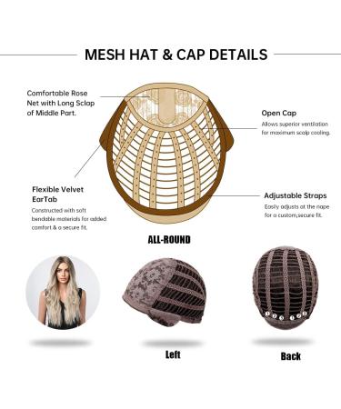 Esmee Long Wavy Ombre Brown to Blonde Synthetic Wig - Heat Resistant for Daily Party Cosplay - Women's Natural Hair - Buy Online on GoSupps.com