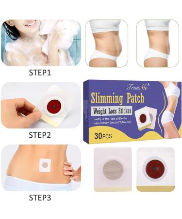 30-Pack Fast Weight Loss Stickers | Abdomen Slimming Fat Burning Patches | Natural Fat Burner - Buy Online on GoSupps.com