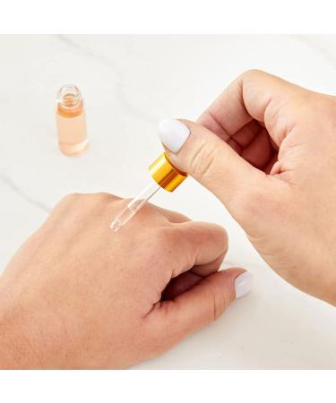 50 Pcs Mini Dropper Bottles Empty Glass Tincture Bottles with Golden Caps Perfume Sample Vials for Essential Oils&Body Oil&Liquids Traveling DIY Containers Included Pipette&Funnel (5ml) - Buy Online on GoSupps.com