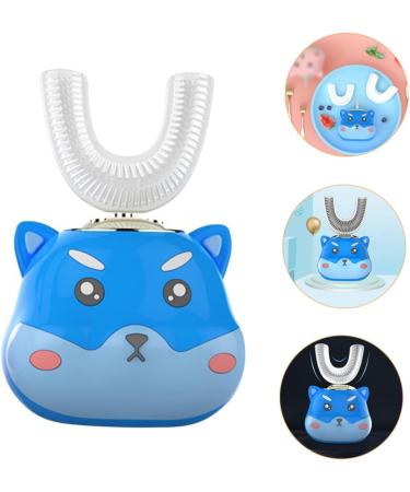 FRCOLOR Kids Electric Toothbrush Sets - U-Shape Smart Safety Toothbrush for Children - Buy Online on GoSupps.com
