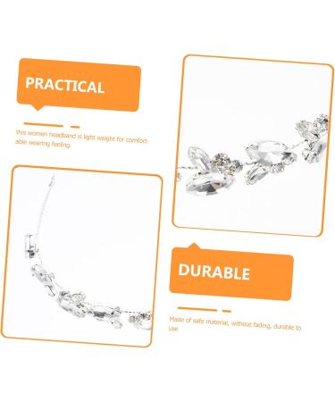 minkissy Headbands Bridal Hair Accessories Wedding Hair Accessories Hair Accessories for Bride Women Hair Accessories Headband for Party Women Headband Zircon Women's Decorate - Buy Online on GoSupps.com