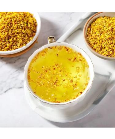 Dried Osmanthus Flower 100g Herb Loose Leaf Tea Fragrant Herbal Tea 100g - Buy Online on GoSupps.com