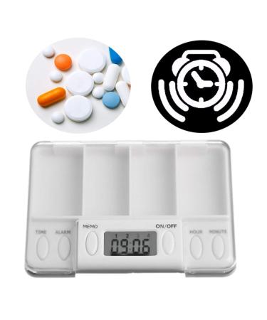 BrilliantDay Electronic Pill Timer-Reminder Automatic Medication Reminder Dispenser Pill Storage Box with Alarms Clock for the Elderly Kids Eat Medicine Timely#4 #5 - Buy Online on GoSupps.com