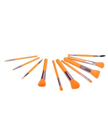 Soft Hair Eyeshadow Loose Powder Makeup Brush Set for Beginners | Orange Cosmetic Tools - Buy Now - Buy Online on GoSupps.com