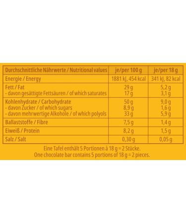 Buy Frankonia No Sugar Added Whole Milk Biscuit Chocolate - Gluten-Free 90g | International Shipping - Buy Online on GoSupps.com
